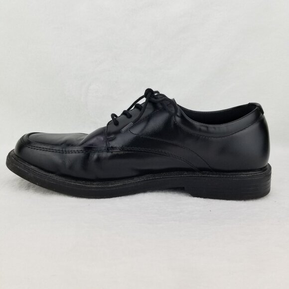 ✅Nunn Bush Men\'s 10M Slip Resistant Leather Oxford Shoes BLACK Comfort Lace Up main image 8